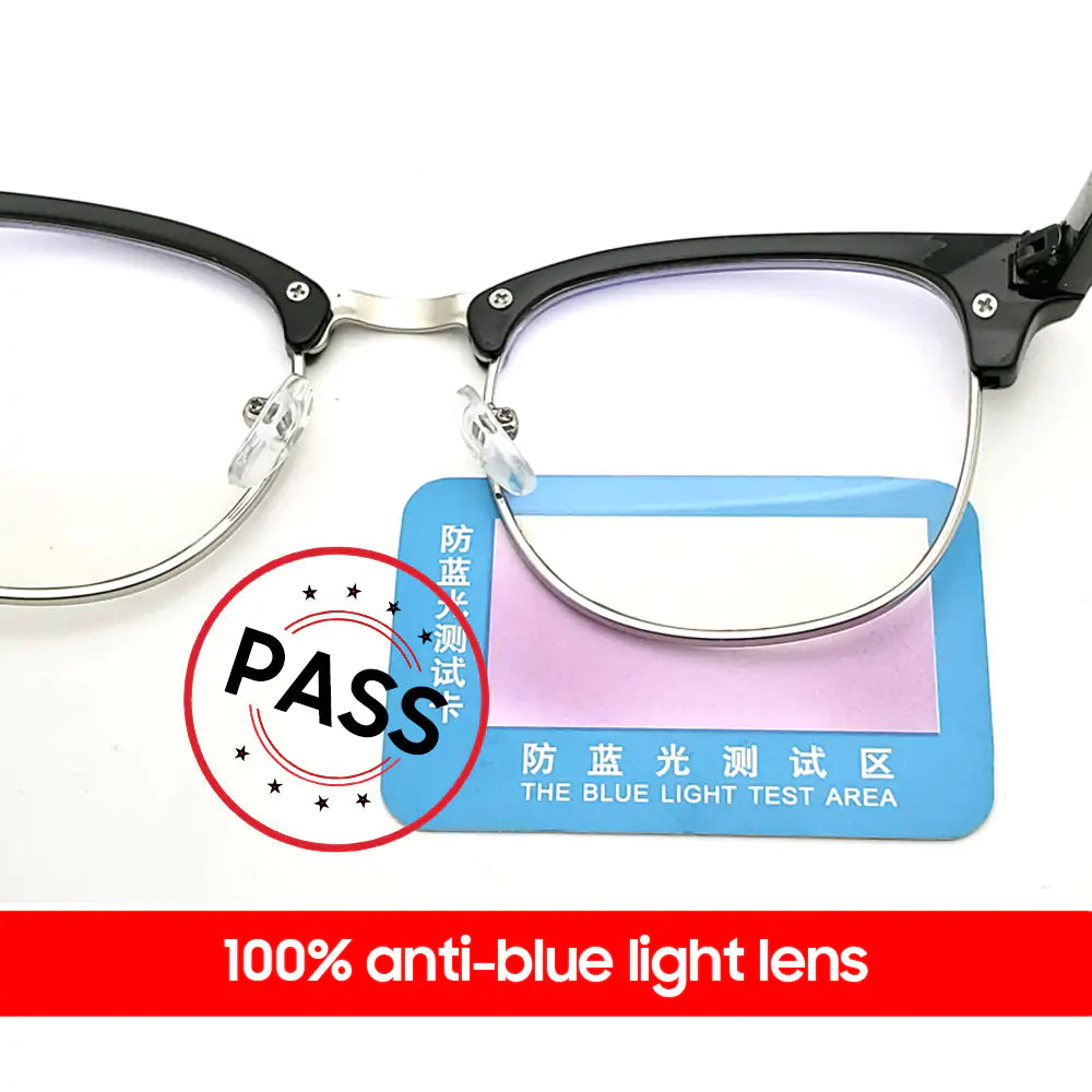 Gafas con bloqueo de luz azul