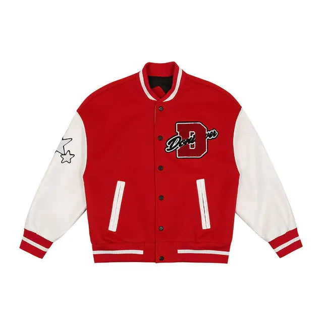 Chaqueta estilo hip hop retro Y2K