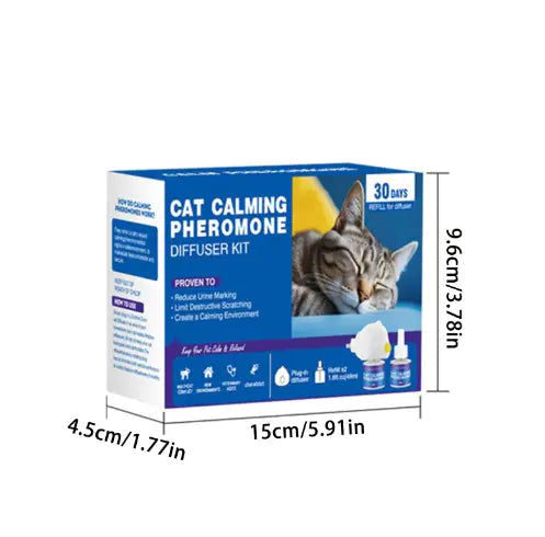 Difusor de feromonas calmantes para gatos y perros