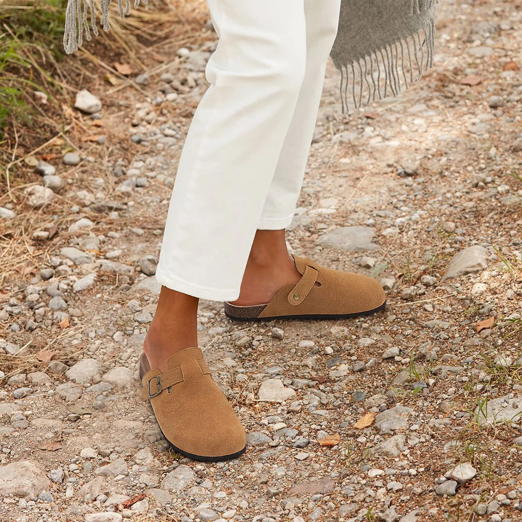 Zapatos planos estilo gladiador para la playa
