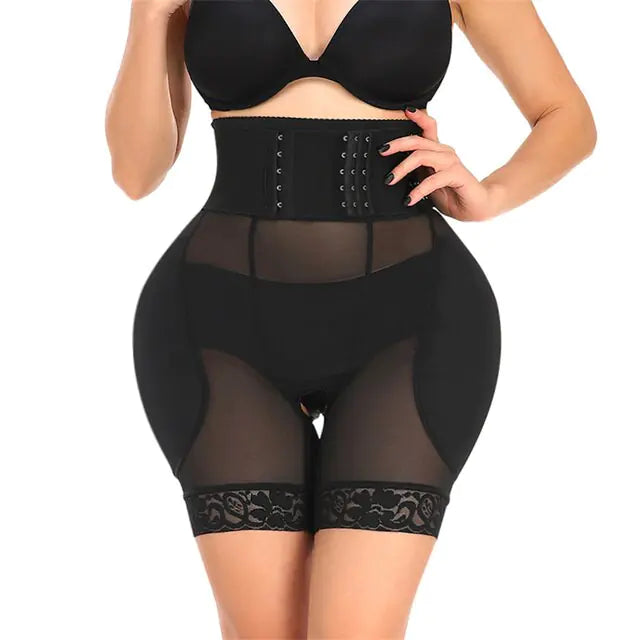 Braguitas acolchadas levantacola para mujer