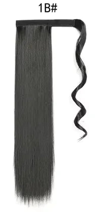 Clip-In Long Straight Ponytail Extension for Women