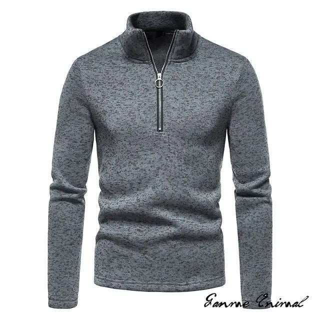 Chaqueta de invierno cálida con cremallera