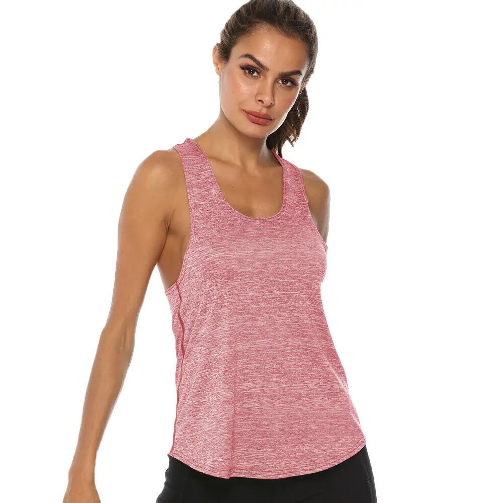 Camisetas de yoga y fitness para correr