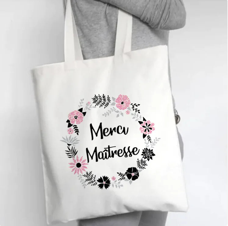 Bolsa de lona Fleur