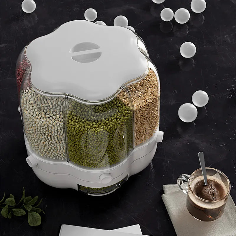 Contenedor de almacenamiento de cocina de gran tamaño para almacenar alimentos