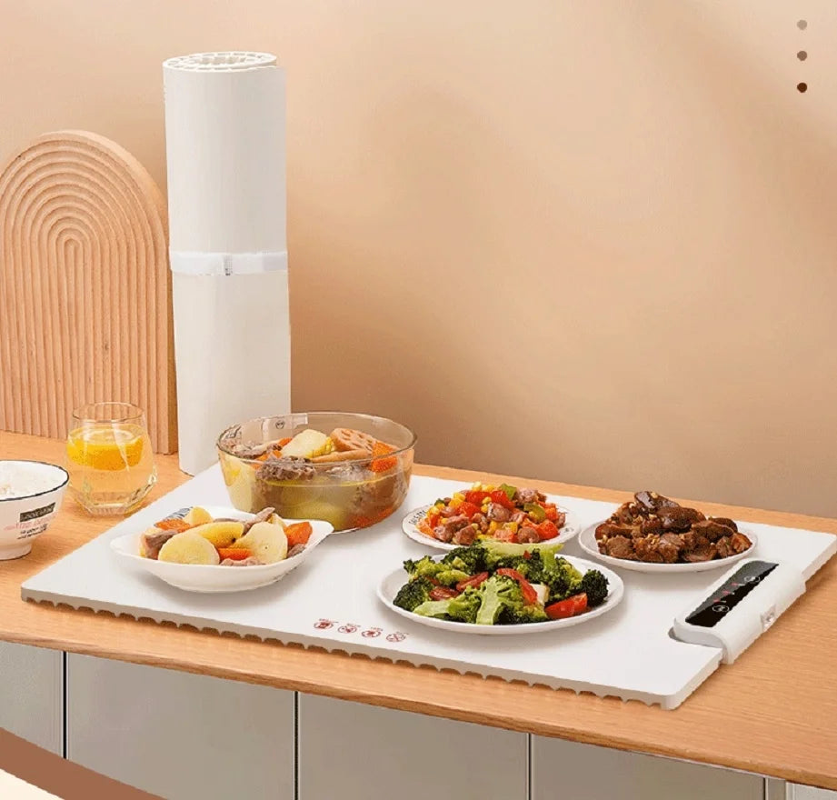 Bandeja eléctrica para calentar alimentos de calentamiento rápido