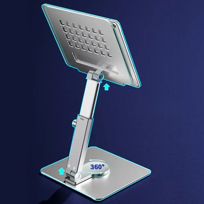 Soporte de aluminio para tableta