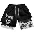 Pantalones cortos 2 en 1 de Anime Gym