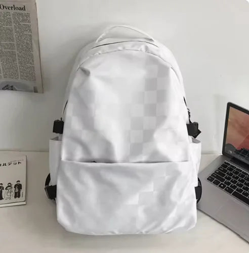 Mochila de nailon impermeable Kawaii