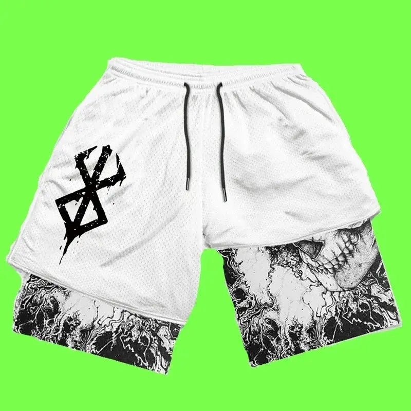 Pantalones cortos 2 en 1 de Anime Gym