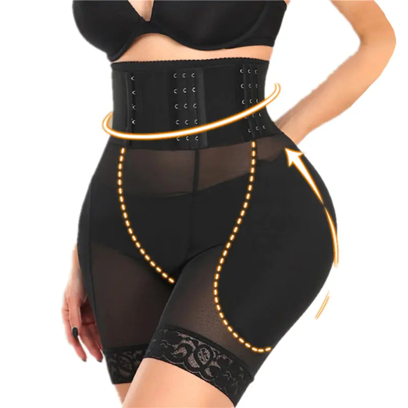 Braguitas acolchadas levantacola para mujer