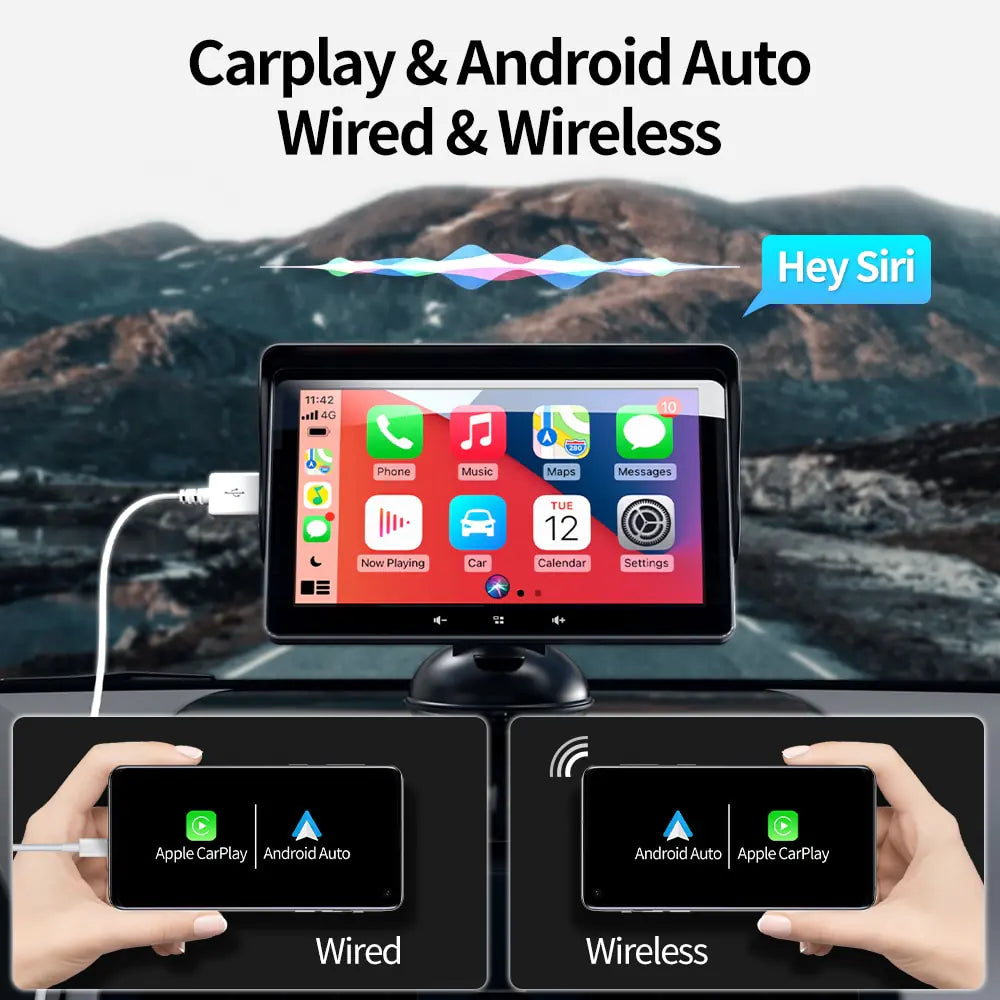Radio con pantalla táctil para coche