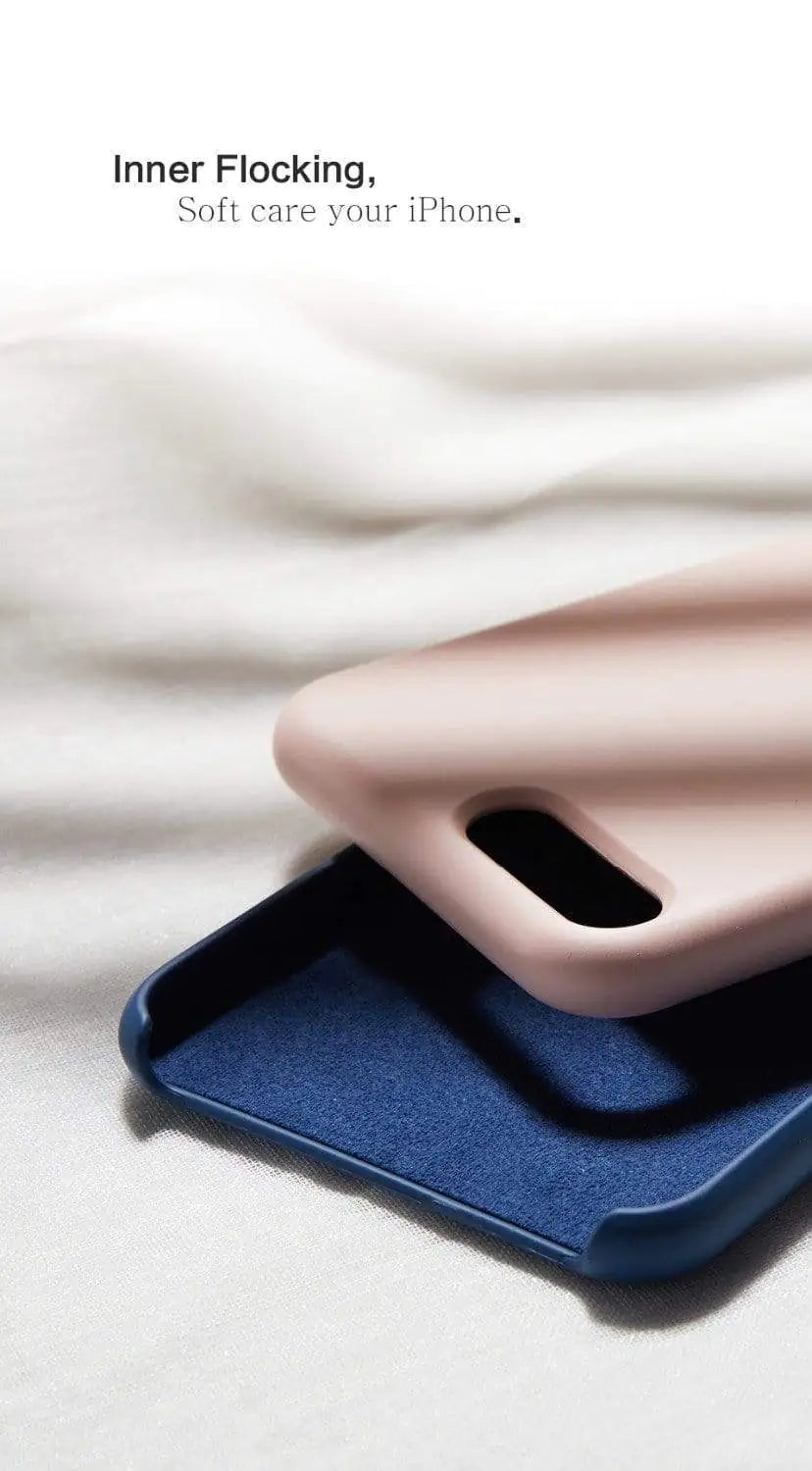 Funda de silicona original negra