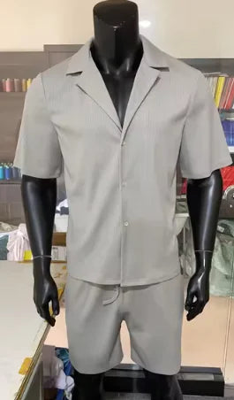 Conjunto de dos piezas de rayas de verano
