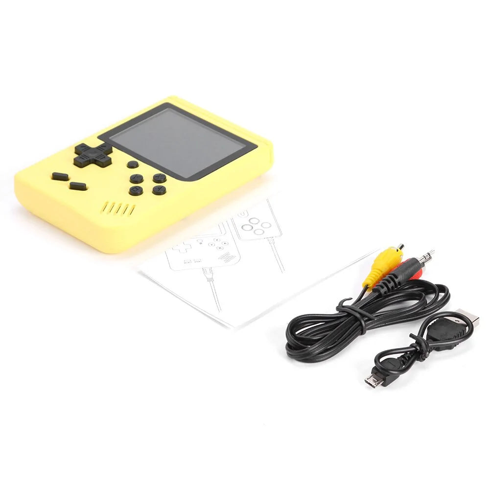 Consola portátil retro ALLOYSEED de 500 juegos: juegos portátiles para niños