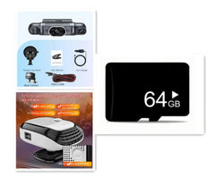 4-Channel HD Wi-Fi  Car Dash Cam