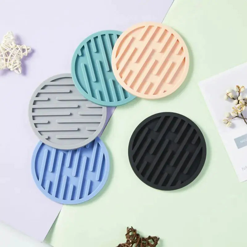 Posavasos de silicona de grado alimenticio