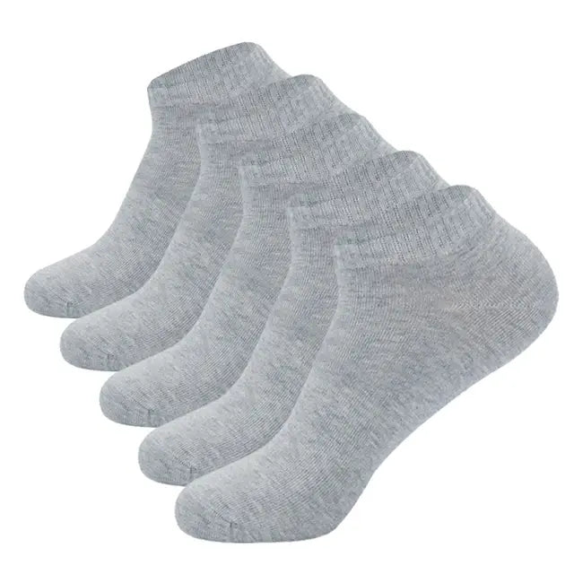 Calcetines de algodón de corte bajo