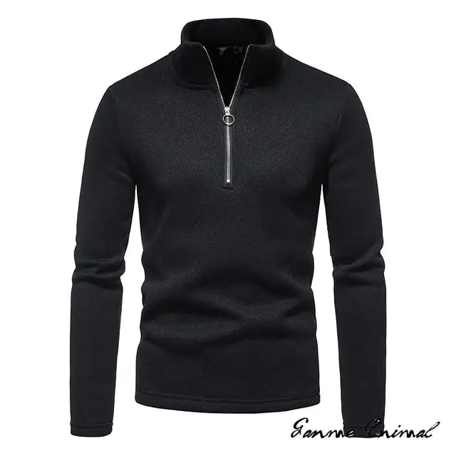 Chaqueta de invierno cálida con cremallera