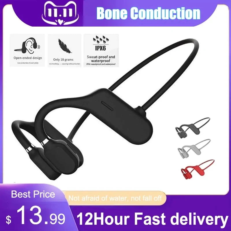 Open Ear Hook Light Weight Sports Earphones
