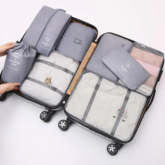 8Pcs/set Large Capacity Travel Organizer