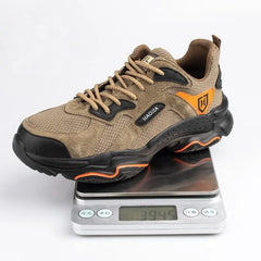 Men Steel Toe Outdoor Safety Work Shoes