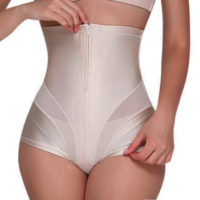 Faja moldeadora de encaje sexy con cremallera