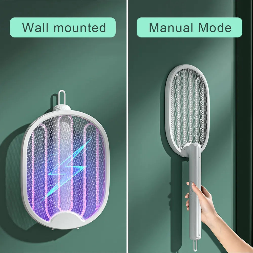 Matamoscas eléctrico 4 en 1 para matar mosquitos
