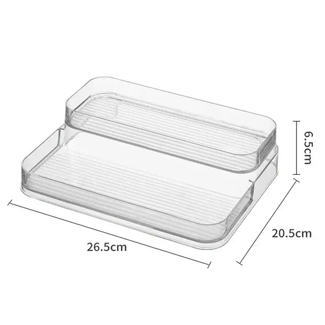 Estante organizador de maquillaje para baño