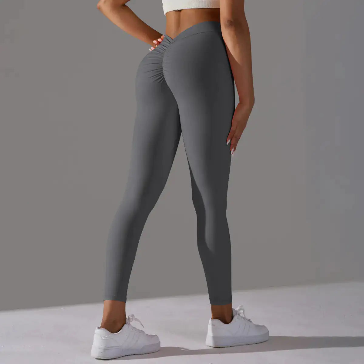 Leggings moldeadores con espalda en V