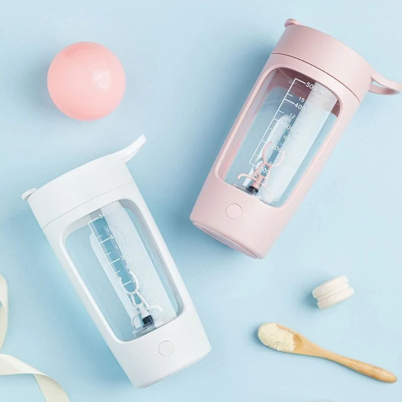 Vaso mezclador de proteínas eléctrico