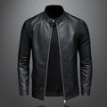 Chaqueta de cuero de otoño