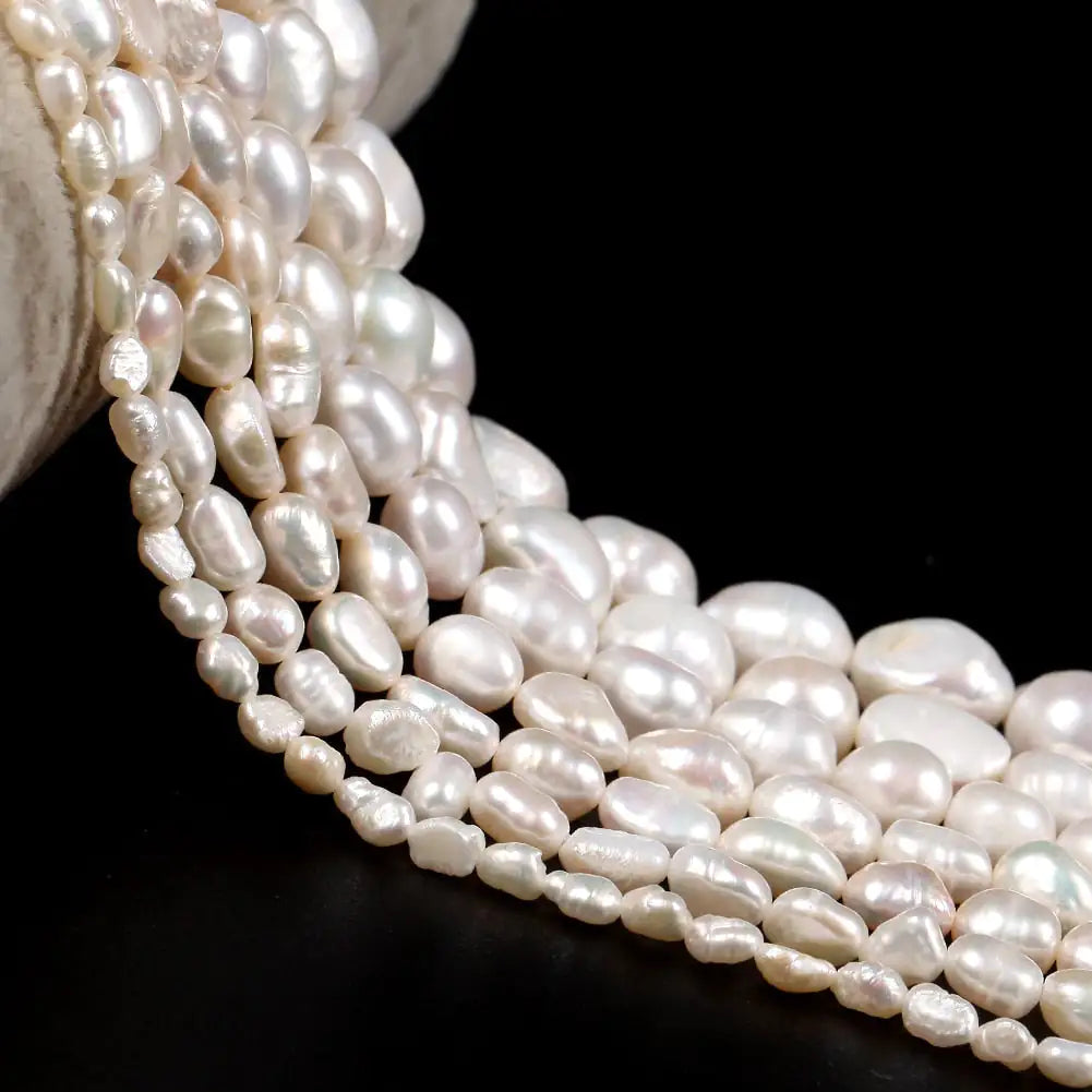 Perlas de agua dulce naturales