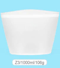 Bolsas de almacenamiento reutilizables de silicona PEVA para alimentos frescos