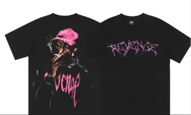 Camiseta de graffiti urbano