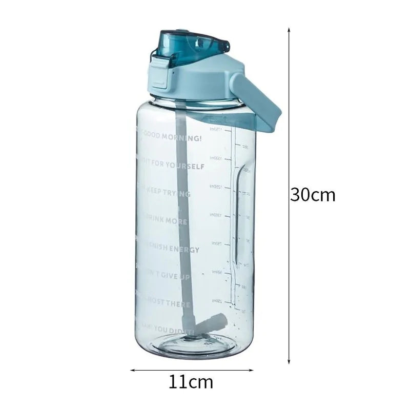 2L Large Capacity Water Bottle