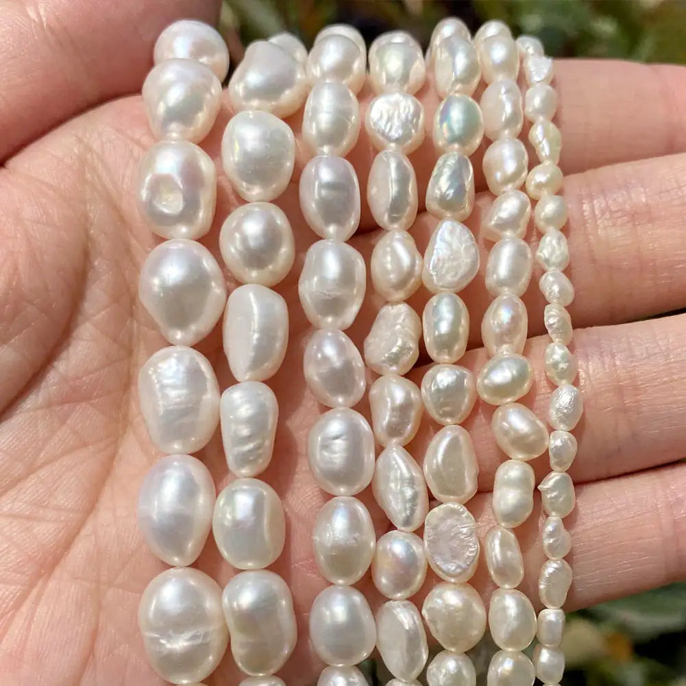 Perlas de agua dulce naturales