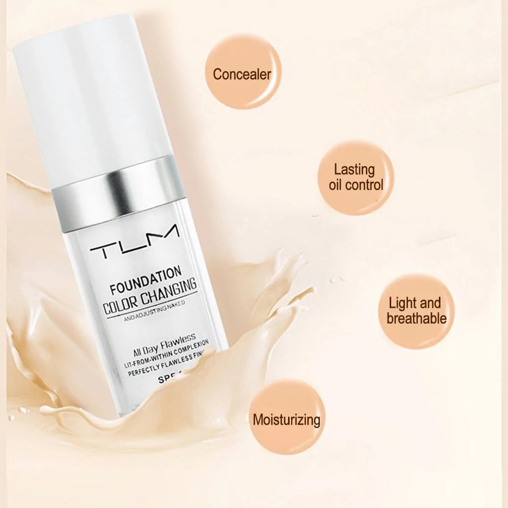 Maquillaje que cambia de color mate