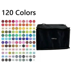 168 Color Marker Pen Set