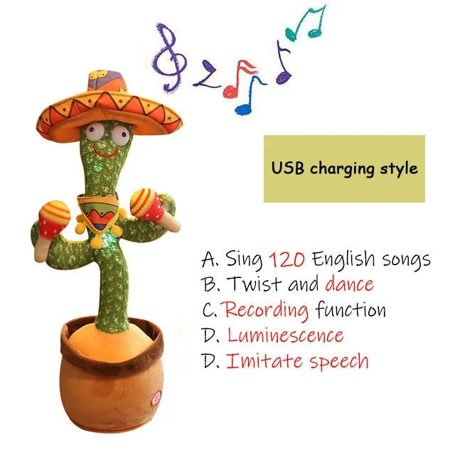 Juguetes de cactus bailarines