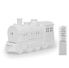 Home Retro Creative All-match Spray Spit Circle Small Train