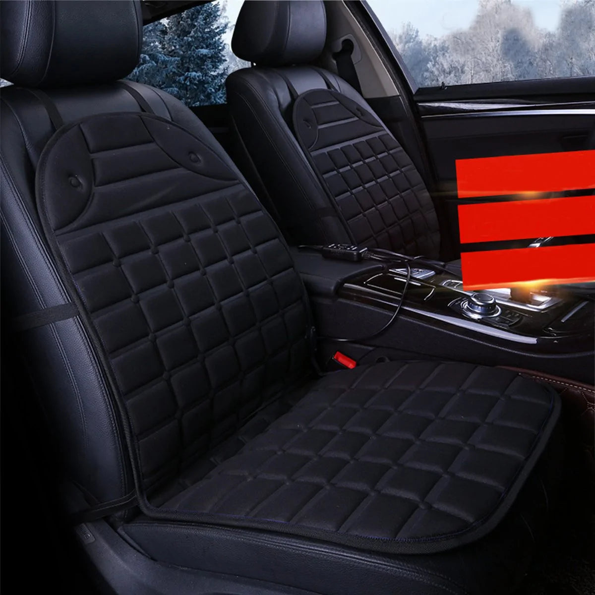 Asiento eléctrico calefaccionado ajustable para automóvil