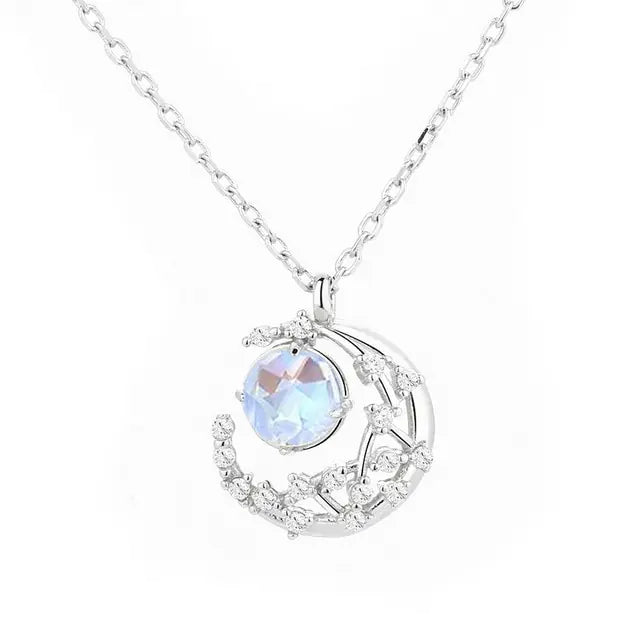 Collar de circonitas brillantes