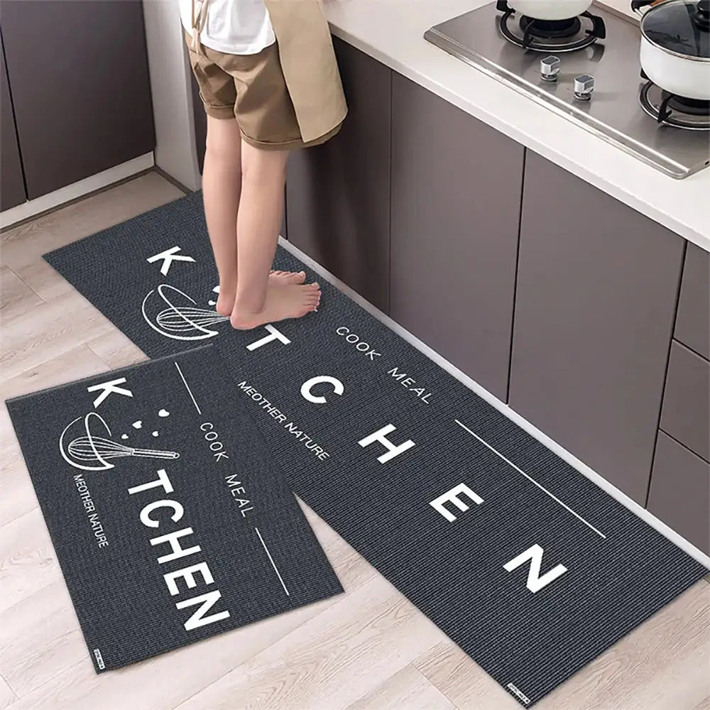 Alfombrilla de cocina moderna antideslizante