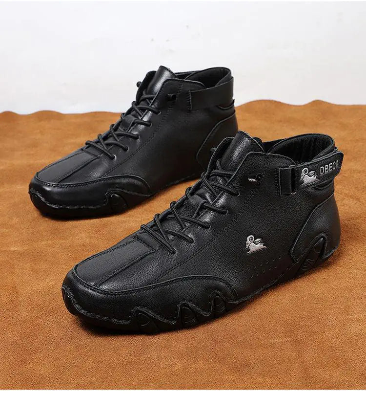 Zapatos de gamuza italianos para una postura saludable