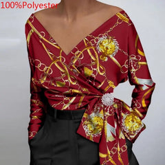 Women Fashion Blouse Elegant