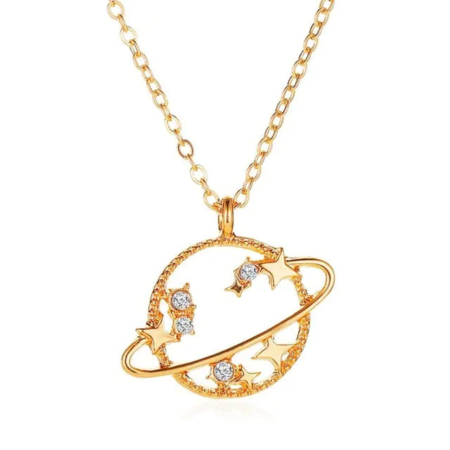 Collar de circonitas brillantes