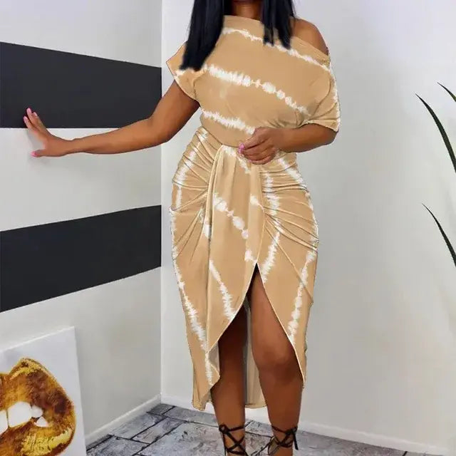 Vestido Mujer Verano Sexy Raya