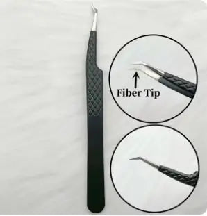 Pinzas de precisión para extensiones de pestañas de gran volumen